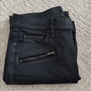 Ann Taylor Super Skinny Modern Fit Coated Jeans